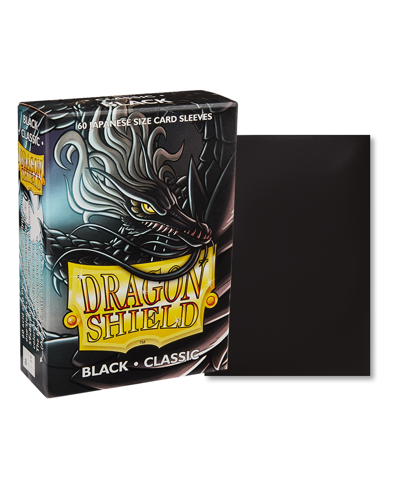 Dragon Shield: Classic Sleeves (60) Black