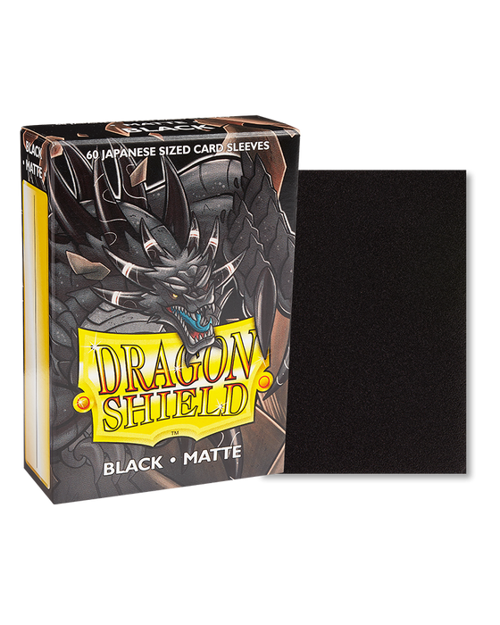 Dragon Shield: Matte Sleeves (60) Black