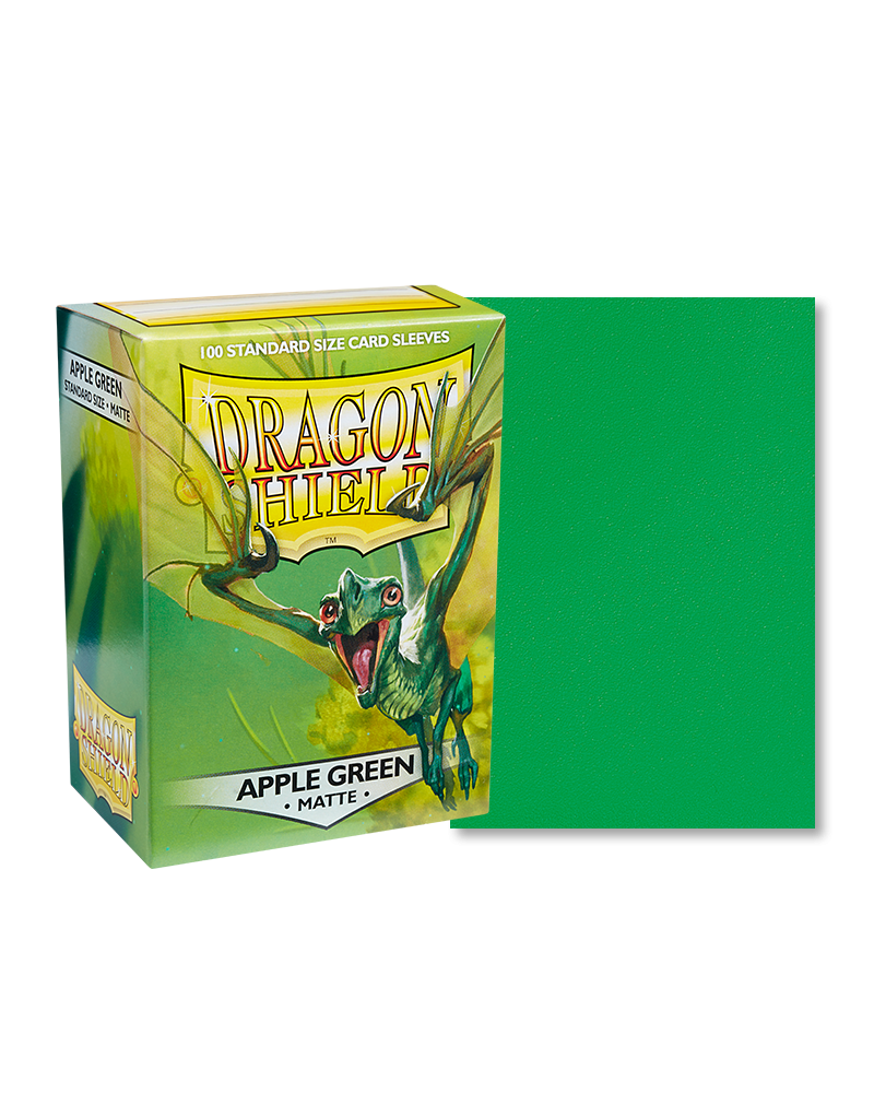 Dragon Shield: Matte Sleeves (100) Apple Green