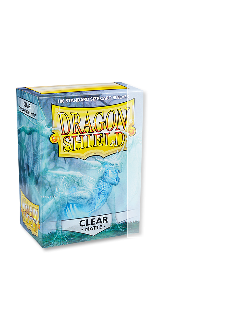 Dragon Shield: Matte Sleeves (100) Clear