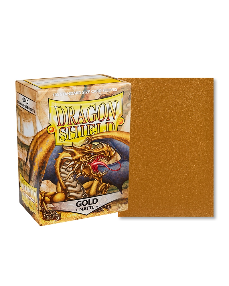Dragon Shield: Matte Sleeves (100) Gold
