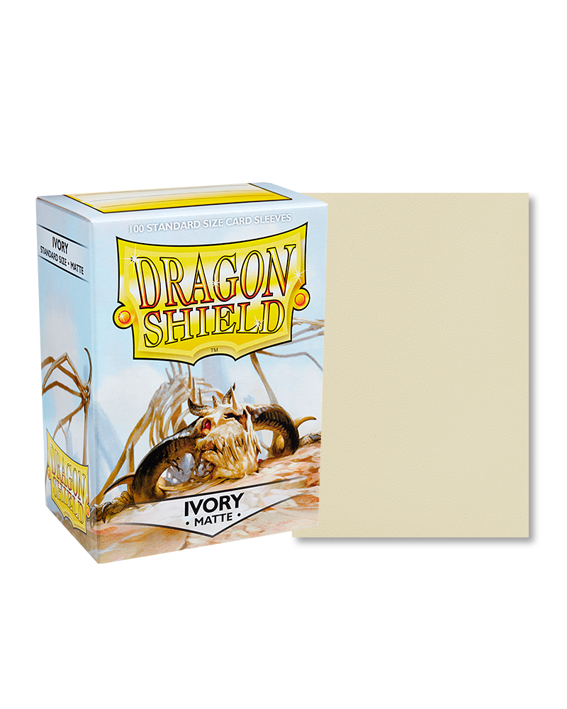Dragon Shield: Matte Sleeves (100) Ivory