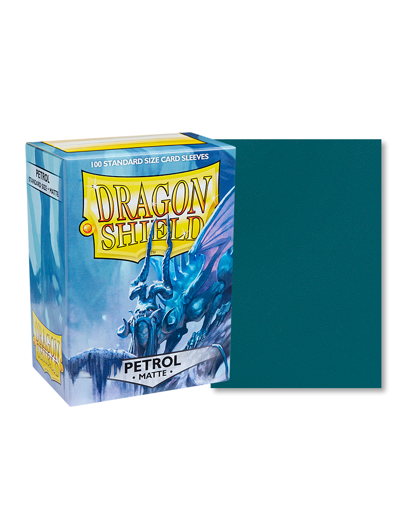 Dragon Shield: Matte Sleeves (100) Petrol