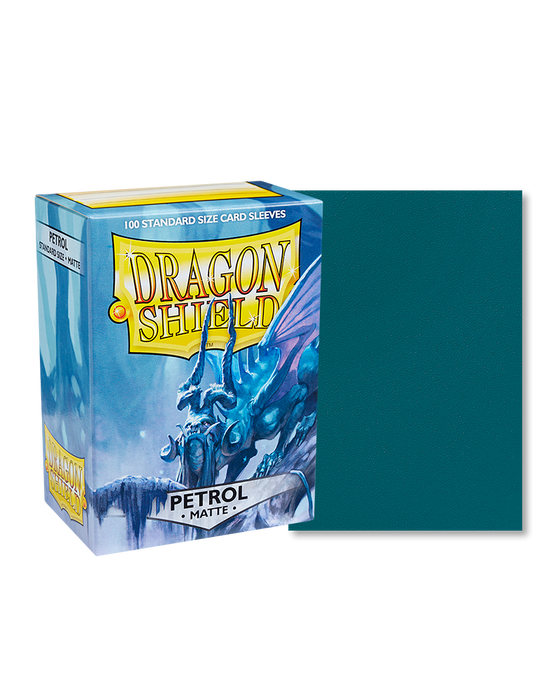 Dragon Shield: Matte Sleeves (100) Petrol
