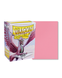 Dragon Shield: Matte Sleeves (100) Pink