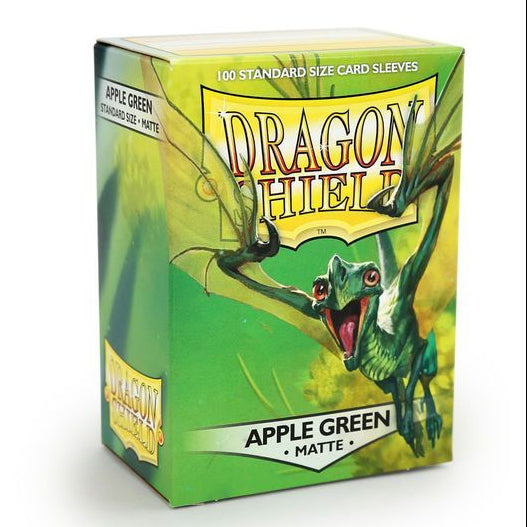 Dragon Shield: Matte Sleeves (100) - Apple Green