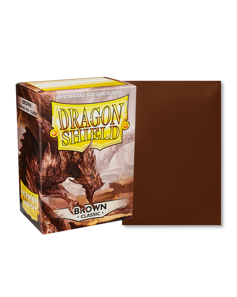 Dragon Shield: Classic Sleeves (100) Brown