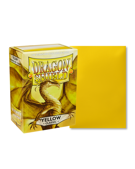 Dragon Shield: Classic Sleeves (100) Yellow