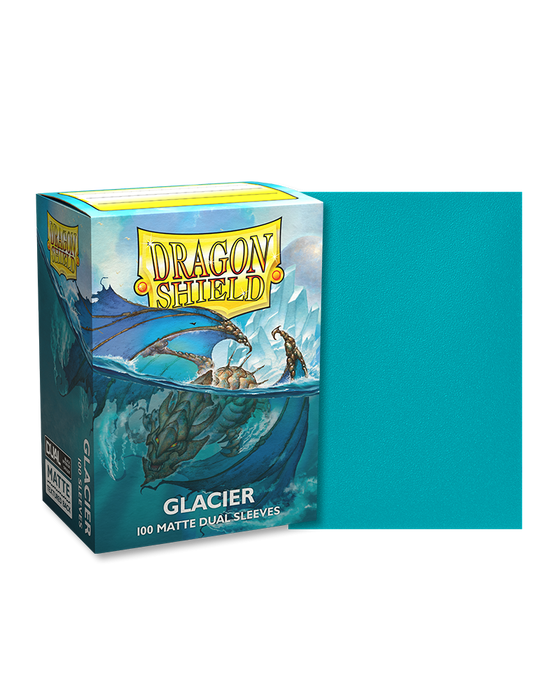Dragon Shield: Dual Matte Sleeves (100) Glacier
