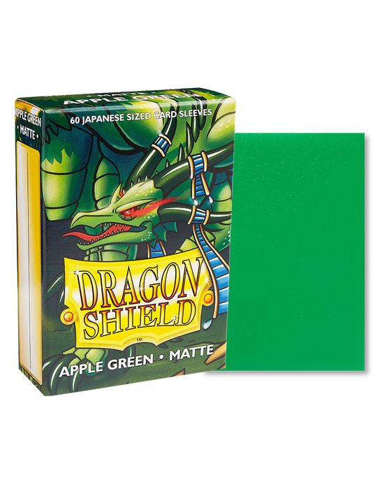 Dragon Shield: Matte Sleeves (60) Apple Green