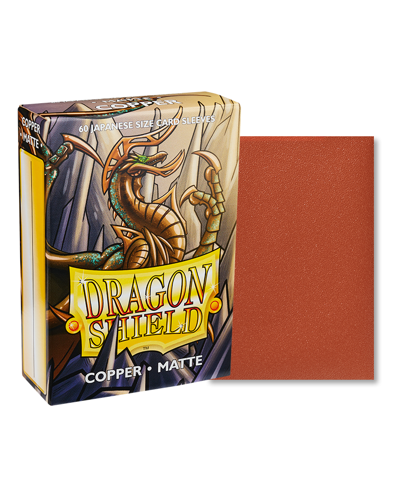 Dragon Shield: Matte Sleeves (60) Copper