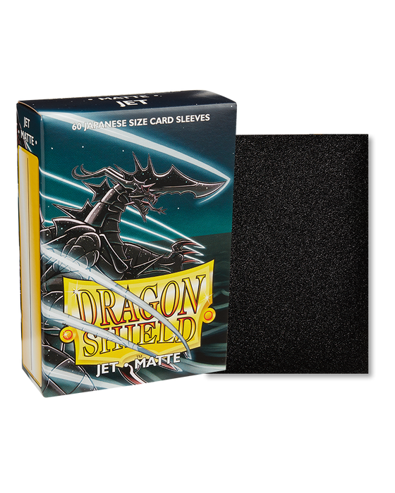 Dragon Shield: Matte Sleeves (60) Jet