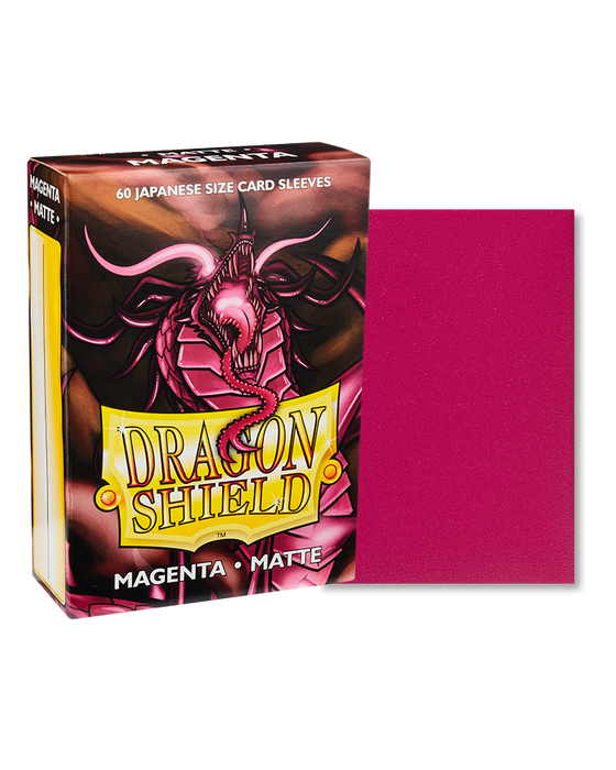 Dragon Shield: Matte Sleeves (60) Magenta