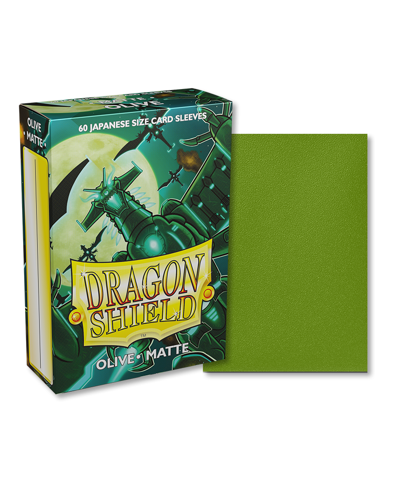 Dragon Shield: Matte Sleeves (60) Olive