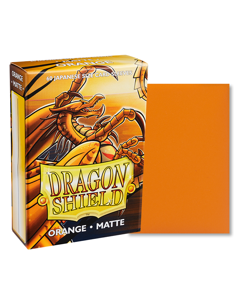 Dragon Shield: Matte Sleeves (60) Orange