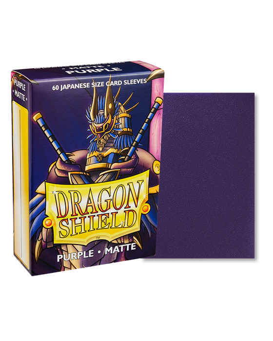 Dragon Shield: Matte Sleeves (60) Purple