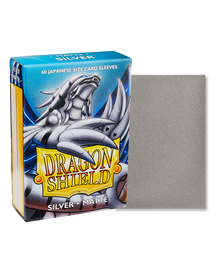Dragon Shield: Matte Sleeves (60) Silver