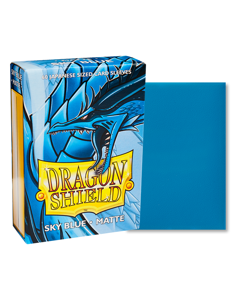 Dragon Shield: Matte Sleeves (60) Sky Blue