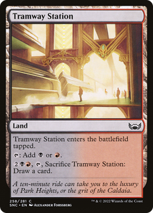 Tramway Station [Streets of New Capenna]