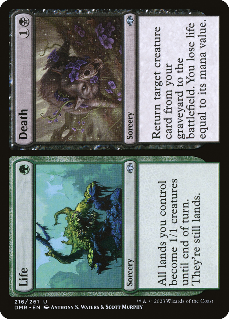 Life // Death [Dominaria Remastered]