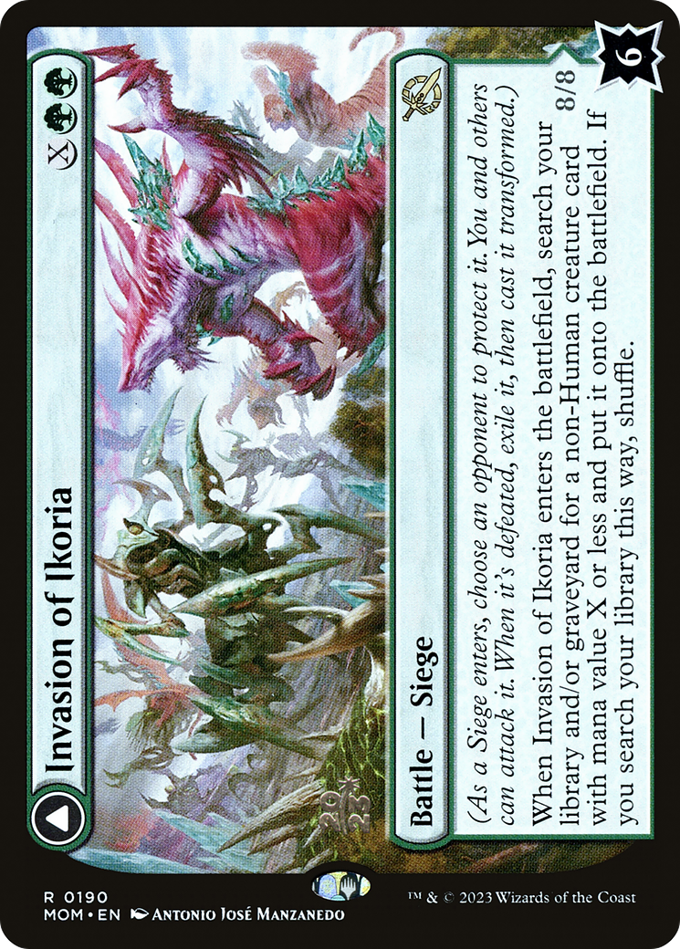 Invasion of Ikoria // Zilortha, Apex of Ikoria [March of the Machine Prerelease Promos]