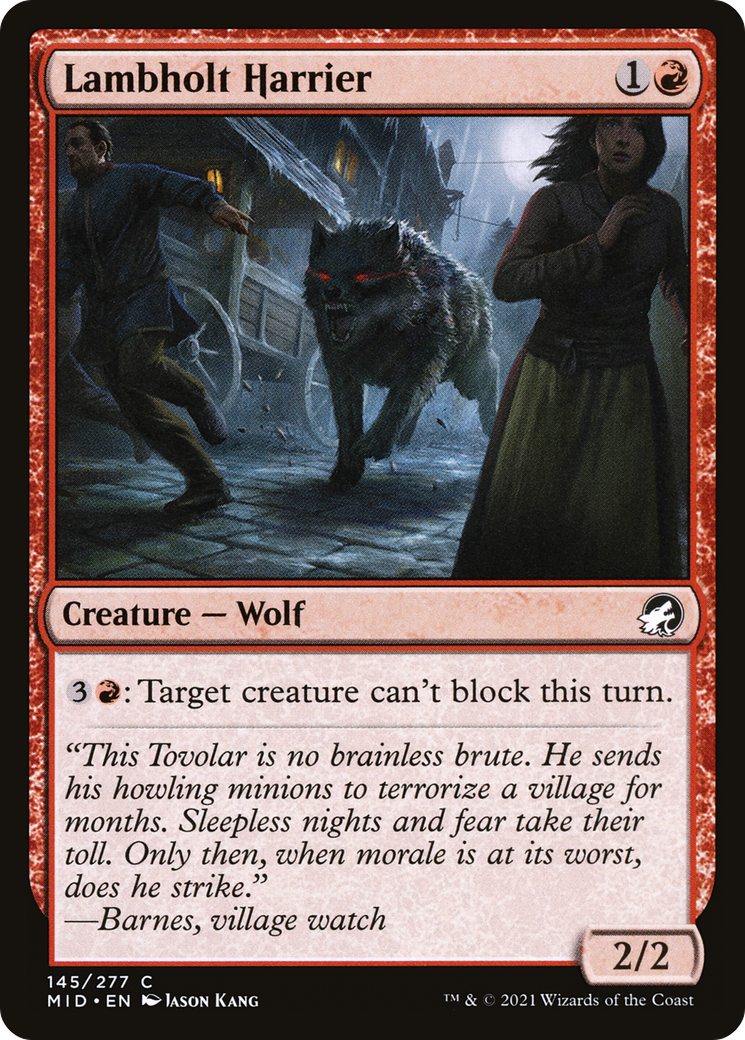 Lambholt Harrier [Innistrad: Midnight Hunt]