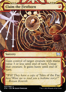 Claim the Firstborn [Strixhaven: Mystical Archive]