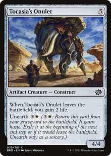 Tocasia's Onulet [The Brothers' War]