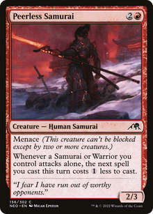 Peerless Samurai [Kamigawa: Neon Dynasty]