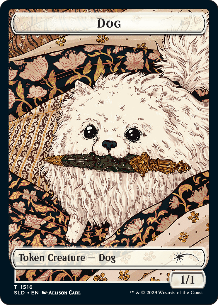 Dog (SLD-1516) - Secret Lair Drop: (Full Art) Foil