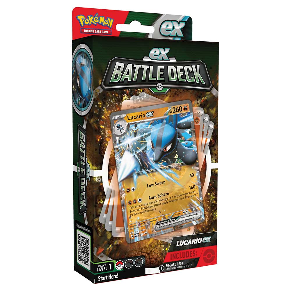 Pokemon: Lucario ex Battle Deck
