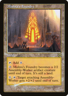 Mishra's Foundry (Retro) (Buy-a-Box) [The Brothers' War]