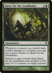 Quest for the Gemblades [Zendikar]
