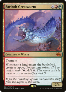 Sarinth Greatwurm [The Brothers' War]