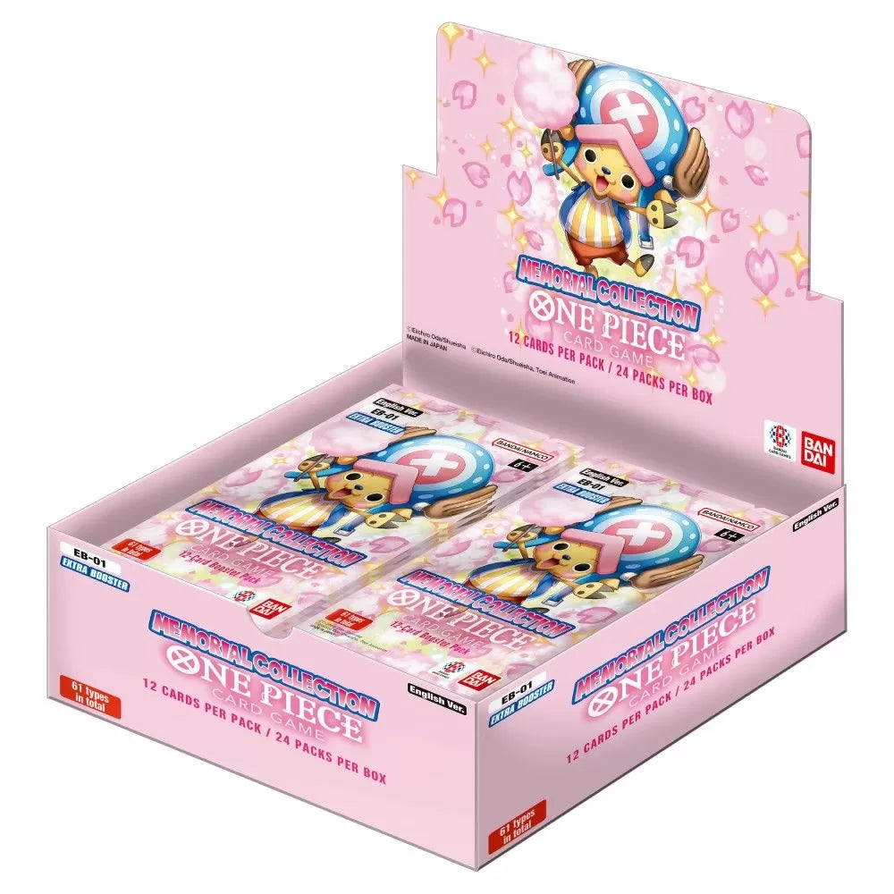 One Piece Card Game: Memorial Collection Extra Booster Display (EB-01)