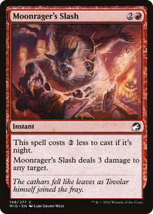 Moonrager's Slash [Innistrad: Midnight Hunt]
