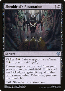 Sheoldred's Restoration [Dominaria United]