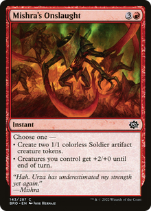 Mishra's Onslaught [The Brothers' War]