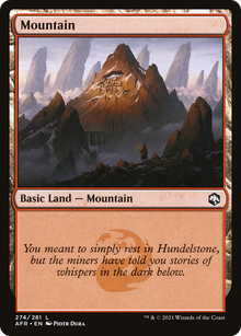 Mountain (274) [Dungeons & Dragons: Adventures in the Forgotten Realms]
