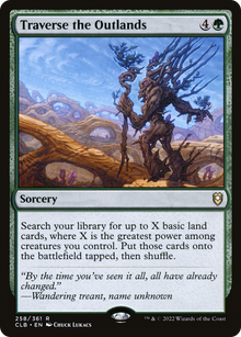 Traverse the Outlands [Commander Legends: Battle for Baldur's Gate]