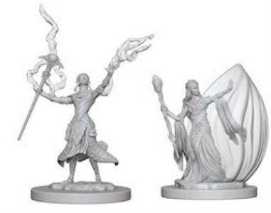 Nolzur's Marvelous Miniatures: Female Elf Wizard
