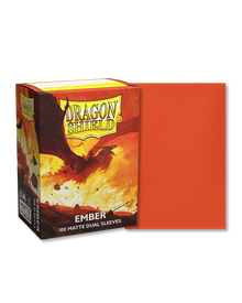 Dragon Shield: Dual Matte Sleeves (100) Ember