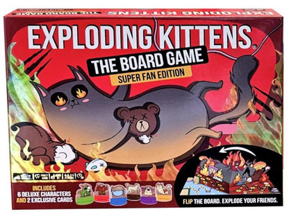 Exploding Kittens The Board Game Super Fan Edition