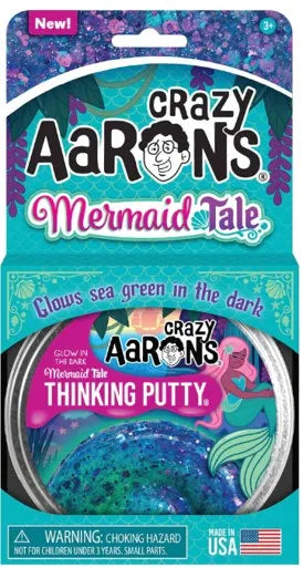Crazy Aaron's Thinking Putty: Glowbright - Mermaid Tale