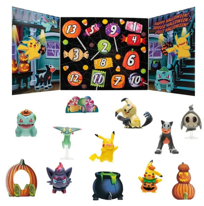 Pokemon Battle Figure Halloween Calendar