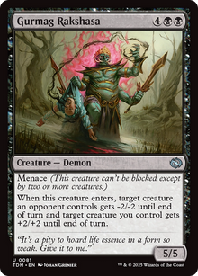 Gurmag Rakshasa [Tarkir: Dragonstorm]
