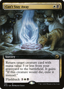 Can't Stay Away (Extended Art) [Innistrad: Midnight Hunt]