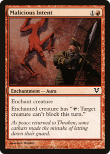 Malicious Intent [Avacyn Restored]