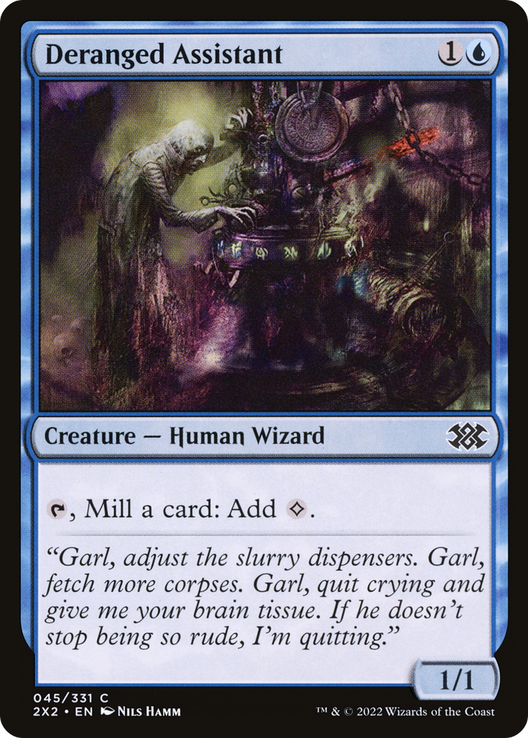 Deranged Assistant [Double Masters 2022]