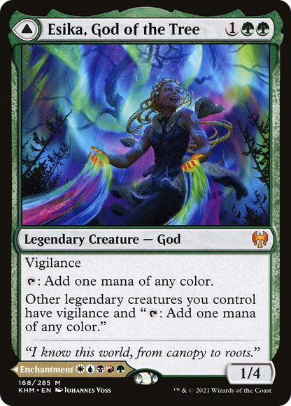 Esika, God of the Tree // The Prismatic Bridge [Kaldheim]